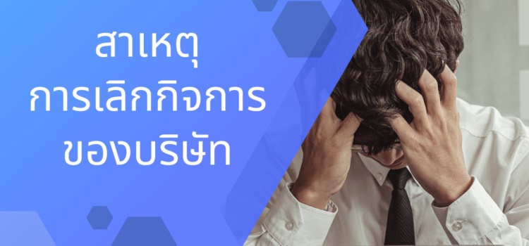 สาเหตุการเลิกกิจการของบริษัท